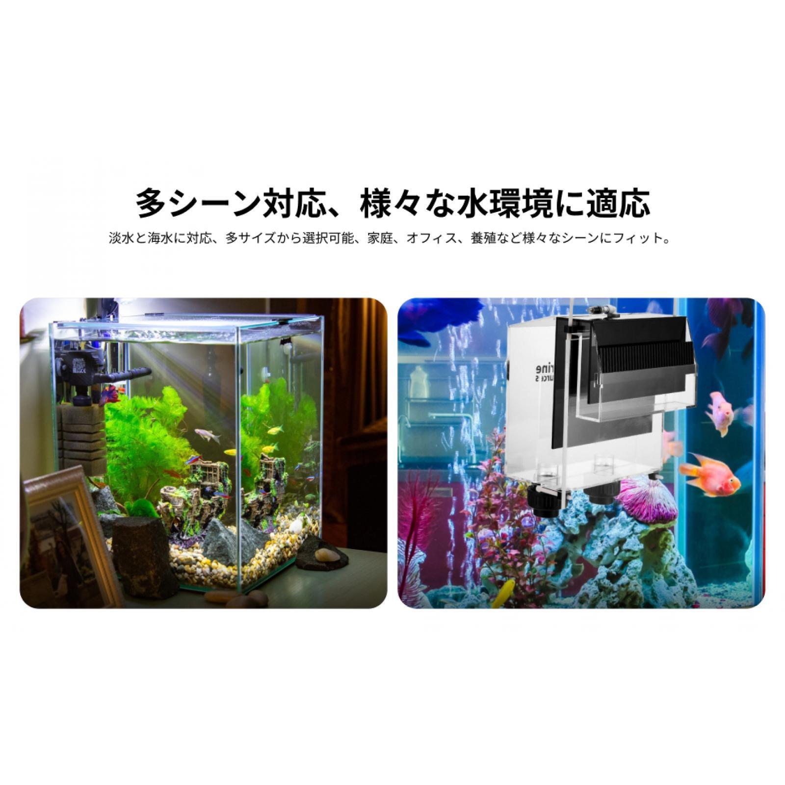 Marine Aquarium Overflow Box - Caja de desbordamiento de acrílico para