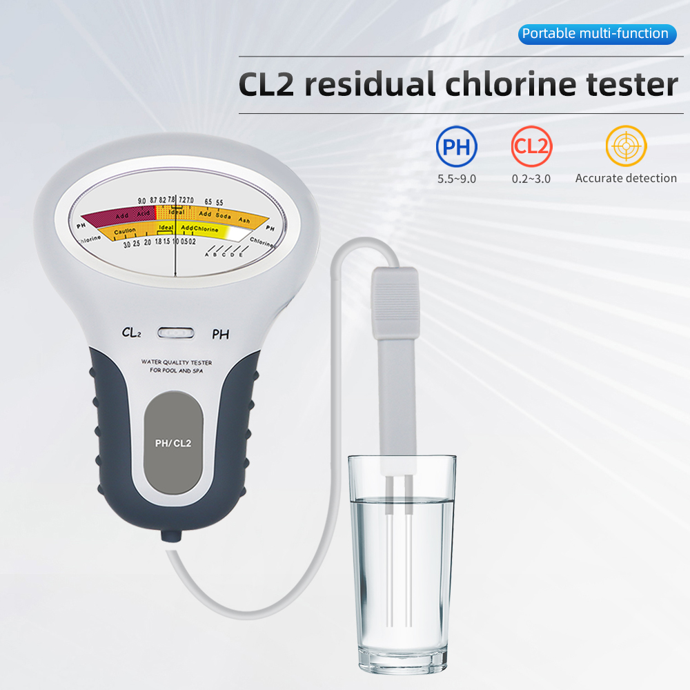 Marine Aquarium Water Testing - Detector de cloro 2 en 1,