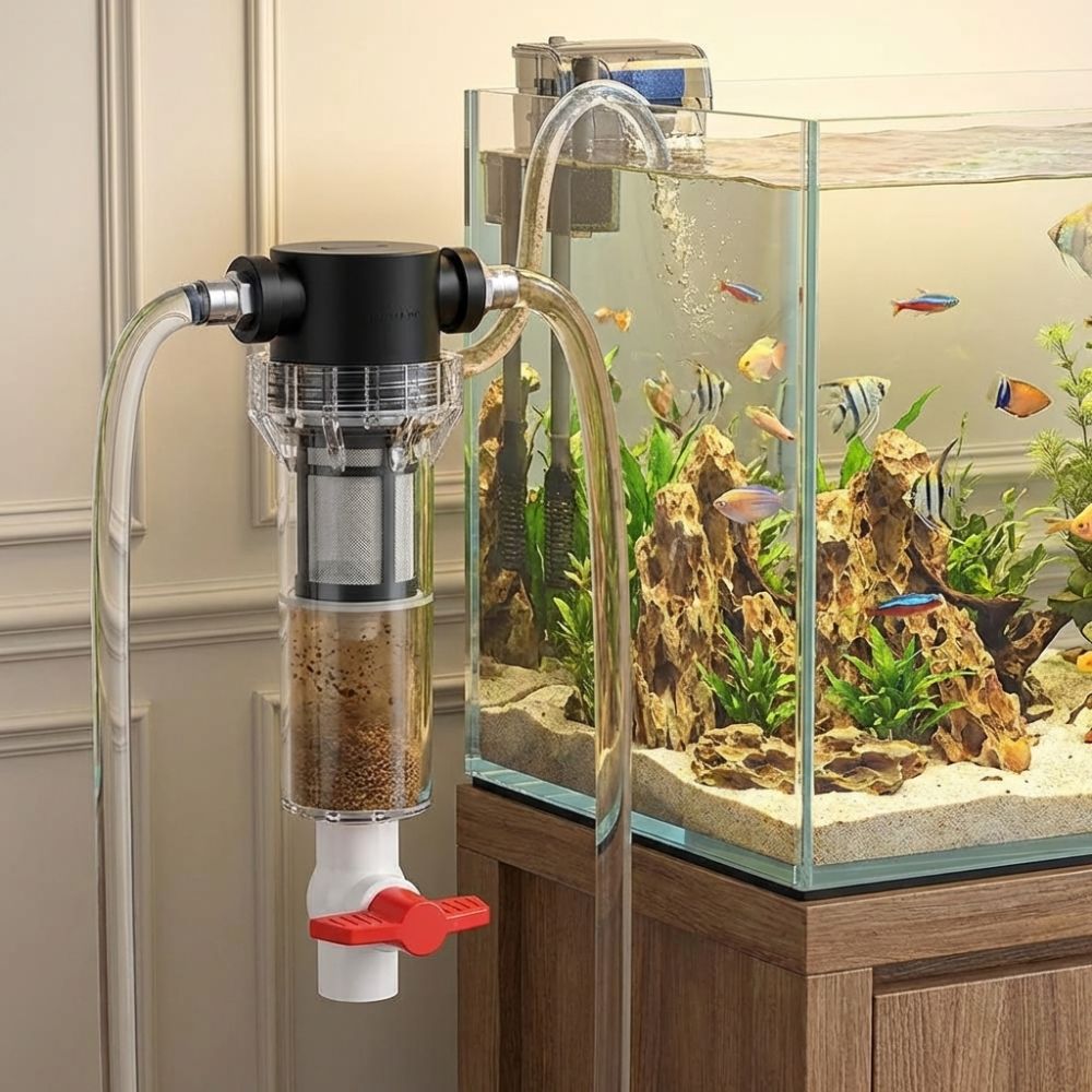 Marine Aquarium Overflow Box - Separador de Desechos para Acuario con