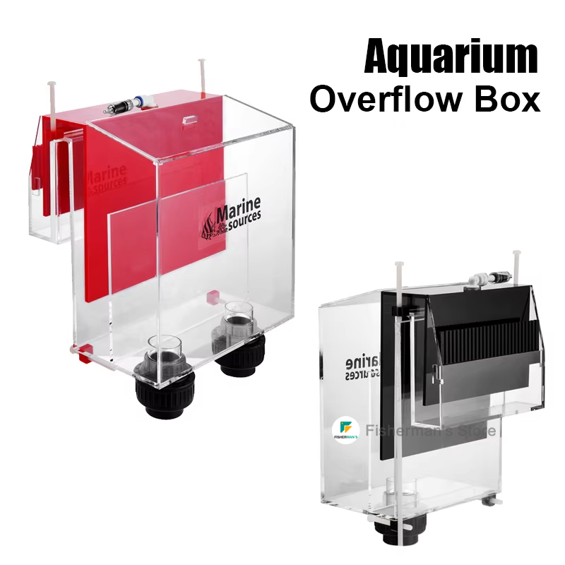 Caja de agua para acuario de f - Marine Aquarium Overflow Box reseña y precio