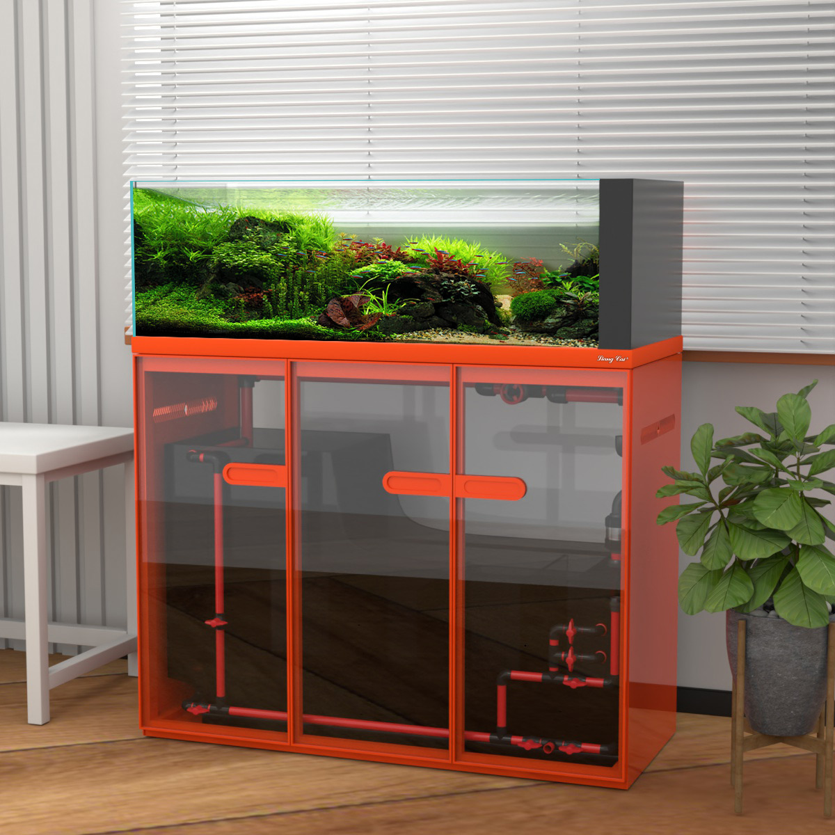 Gran tanque de peces de vidrio - Aquarium Marine Fish For Sale reseña y precio