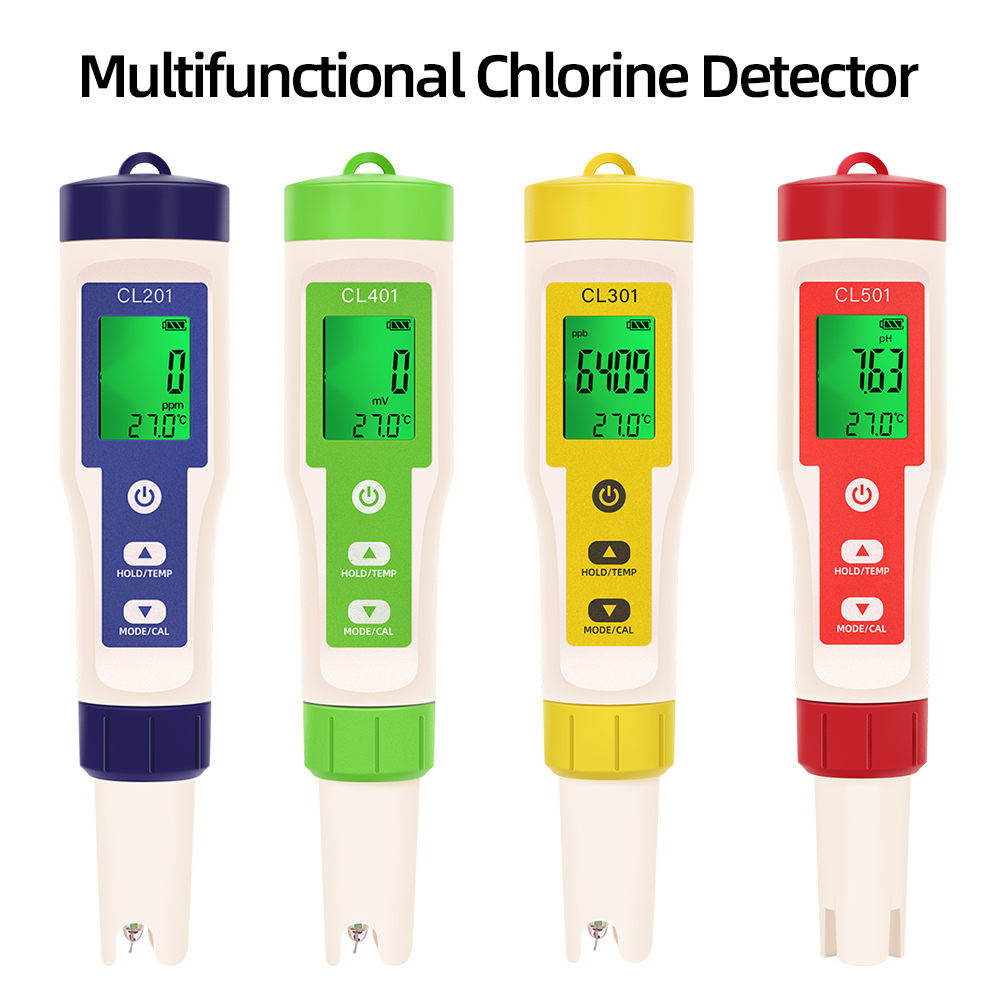 Medidor de temperatura PH/CL2/ - Marine Aquarium Water Testing reseña y precio