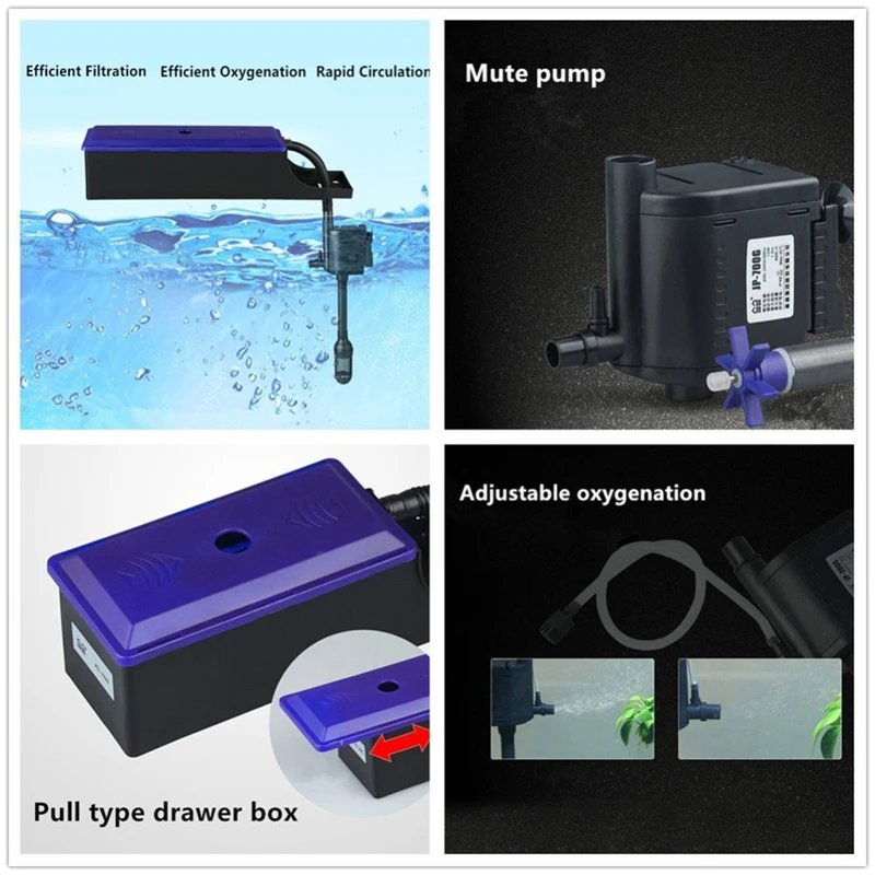 Sunsun-filtro de acuario JS de - Marine Aquarium Overflow Box reseña y precio