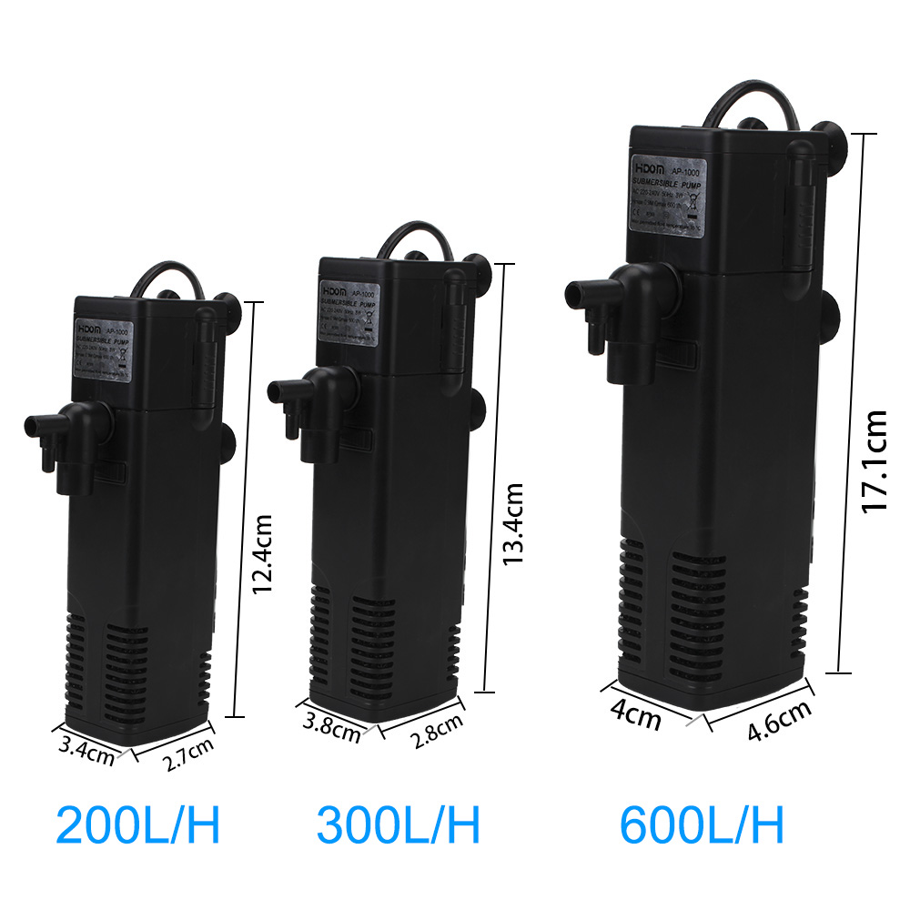 Bomba de filtro de agua sumerg - Marine Aquarium Overflow Box reseña y precio