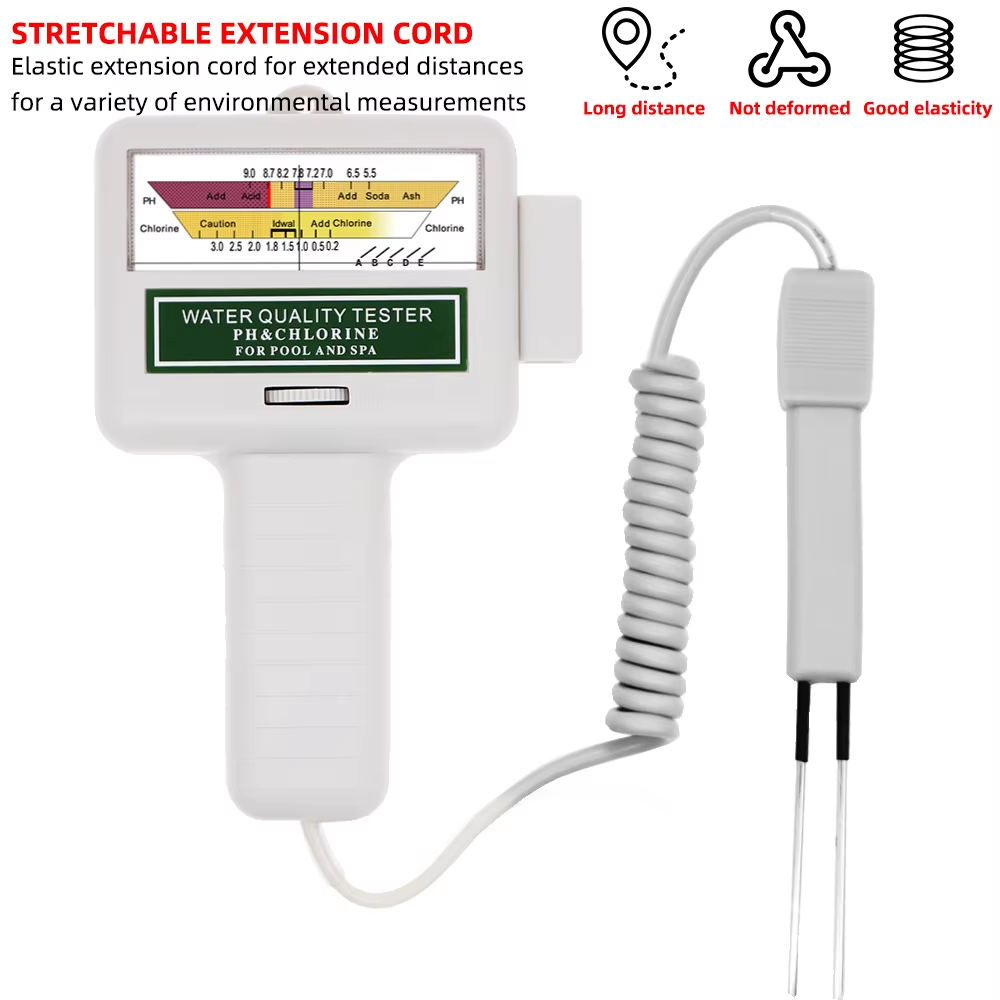 Medidor de cloro PH 2 en 1, pr - Marine Aquarium Water Testing reseña y precio