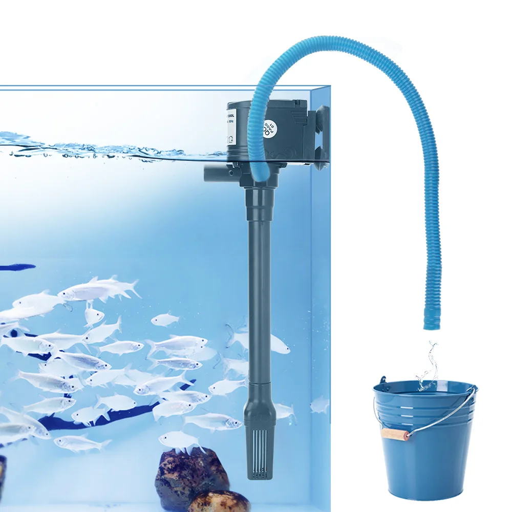 Bomba 3 en 1 para acuario, fil - Marine Aquarium Overflow Box reseña y precio