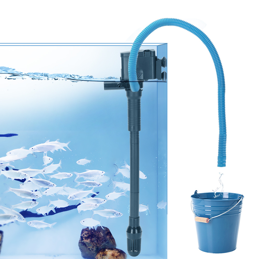 Filtro superior 3 en 1, bomba  - Marine Aquarium Overflow Box reseña y precio