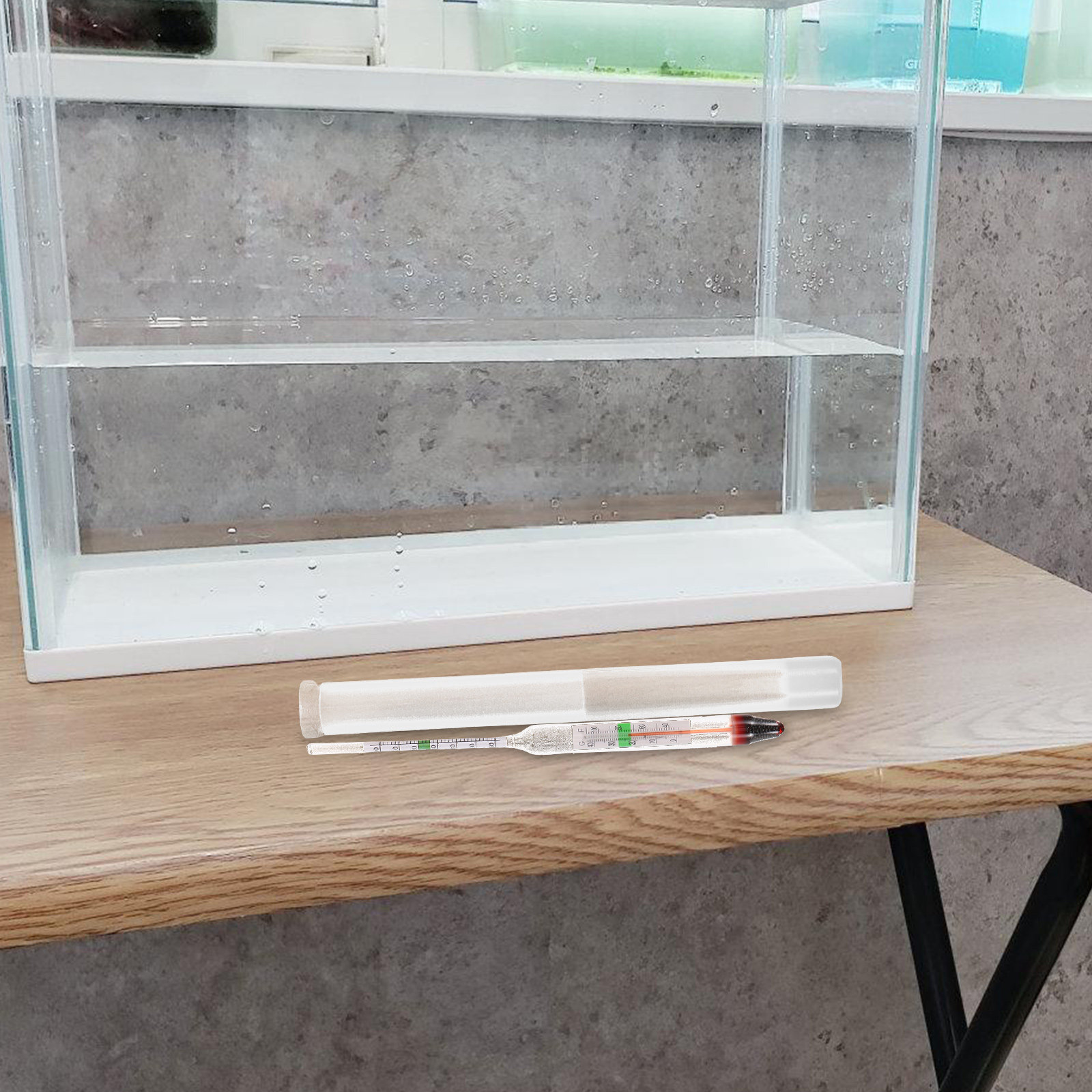 1 Juego de Hidrómetro de Salin - Marine Aquarium Water Testing reseña y precio